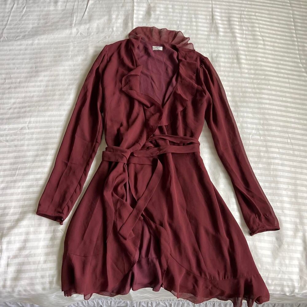 Wilfred Women's Burgundy and Red Dress